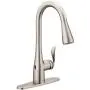 Moen 7594EWSRS Arbor Motionsense Wave Sensor Touchless One-Handle Pulldown Kitchen Faucet Featuring Power Clean , Spot Resist Stainless