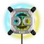 Corsair Hydro X Series XC7 RGB CPU Water Block (1200/AM4) - Nickel-Plated Copper Cold Plate - Silver - More Than 60 Micro-Cooling Fins - 16 Individually Addressable RGB LEDs