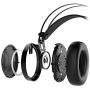 NUBWO PS4 Xbox one Headset 7.1 Surround Sound PC USB Gaming Headset with Noise Reduction Mic, Over Ear Headphones with Game&Chat Volume Controls for PC/Playstation 4/Xbox 1