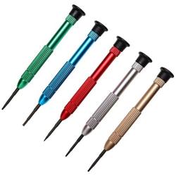 YANPLS Mini Screwdriver Glasses Watch Set, 5PCS Magnetic Micro Precision Tiny Screwdriver Set, Small Screwdriver Set for Electronics Eyeglass