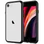 JETech Case for iPhone SE 2020 2nd Generation, iPhone 8 and iPhone 7, 4.7-Inch, Shockproof Bumper Cover, Anti-Scratch Clear Back (Black)