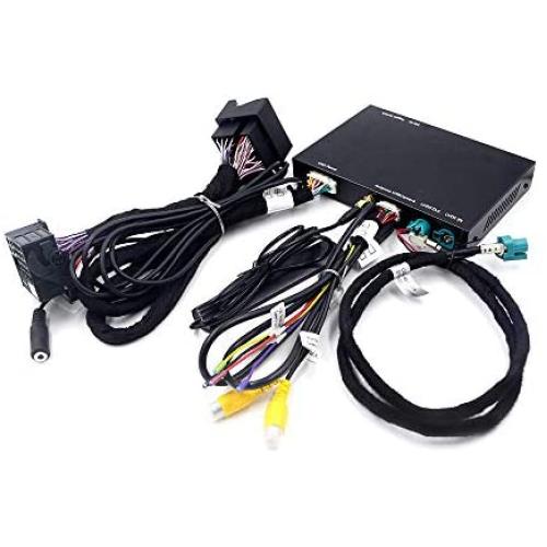Carlinkit Wireless Carplay Retrofit kitt for BMW 1 2 3 4 5 6 7 Series NBT System 2014 to 2016, Support iOS 13 14, AirPlay, Multi-Window Screen, Rear View, Wireless Carplay Box, Wired Android auto