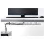 IKEA - SIGNUM Cable management, horizontal, silver color (FBA) 3-Pack