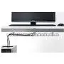 IKEA - SIGNUM Cable management, horizontal, silver color (FBA)