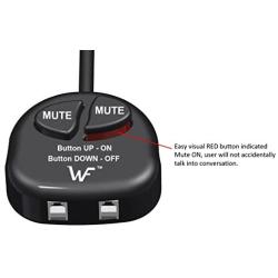 Telephone Training Adapter Y Splitter+Mute Button for Headset for Nortel Meridican, Norstar, Avaya, Ashtra, Mitel, Polycom, Ge and Other IP Phone