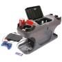 TSI Products 57515 Plug N Go Grey Powered Minivan Console Plus