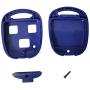 for Lexus Key Fob Shell,Replacement Key Case Housing Keyless Entry Remote Key Fob with Stickers Fit for Lexus GS300 GS400 GS430 GX470 IS300 LS400 LS430 LX470 RX300 RX330 (1 Red+1 Blue)