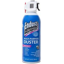 Endust for Electronics, 1 Compressed Duster, 10 oz, Contains Safety bitterant (11384)