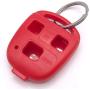Cutting Not Required - Replacement Key Fob Keyless Entry Remote Control Key Case Fit for Lexus ES GS GX IS LS LX RX SC Car Key Fob Shell Cover (1 Blue + 1 Red)