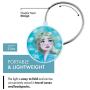 WITHit Disney Frozen 2 Clip On Book Light – Elsa 3D – LED Reading Light with Clip for Books/eBooks, Dimmable, Reduced Glare, Portable & Lightweight Bookmark Light for Kids, Batteries Included