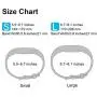 Pack 3 Replacement Band Compatible for Fitbit Alta Bands/Fitbit Alta HR Bands, Adjustable Replacement Soft Silicone Sport Bands for Woman and Men (Large, Black+White+Grey)