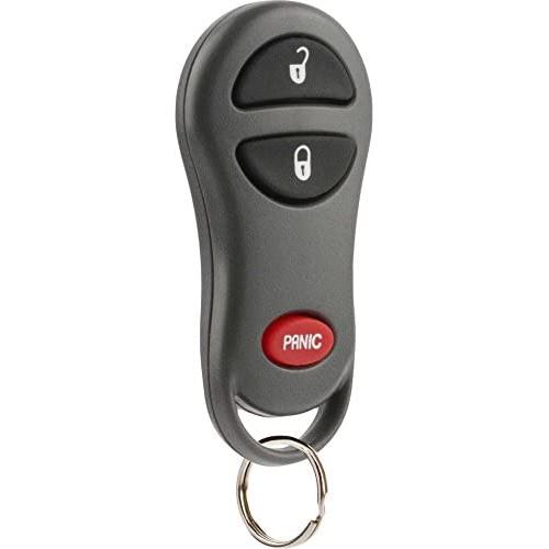 Car Key Fob Keyless Entry Remote fits Jeep Cherokee/Jeep Grand Cherokee 1999 2000 2001 2002 2003 2004 (GQ43VT9T, 56036860)