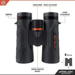 Athlon Optics Midas G2 UHD Binocular - 8x42, Black