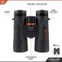 Athlon Optics Midas G2 UHD Binocular - 8x42, Black