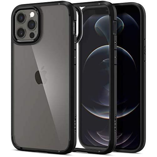 Spigen Ultra Hybrid Designed for iPhone 12 Case (2020) / Designed for iPhone 12 Pro Case (2020) - Matte Black