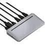 Brydge Stone II USB-C Multiport Desktop Hub | Compatible with MacOS & Windows | Single 4K Display. HDMI Out. USB-C Speeds. 7 Ports | (Space Gray)