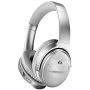 Bose QuietComfort 35 (Series II) Wireless Headphones, Noise Cancelling - Silver (Renewed)