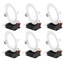 Sunco Lighting 6 Pack 6 Inch Slim LED Downlight with Junction Box, 14W=100W, 850 LM, Dimmable, 2700K Soft White, Recessed Jbox Fixture, Simple Retrofit Installation - ETL & Energy Star