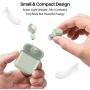 TOZO T6 True Wireless Earbuds Bluetooth Headphones Touch Control with Wireless Charging Case IPX8 Waterproof TWS Stereo Earphones in-Ear Built-in Mic Headset Premium Deep Bass for Sport (Green)