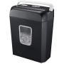 Shredder for Home, Bonsaii 6 Sheet Cross Cut Paper Shredder for Small Home Office Use, Portable Handle Design with 3.4 Gallons Wastebasket (C237-B)