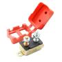RKURCK 12V 40A Circuit Breaker, 10-32 Stud Bolt Terminals Bracket Auto Reset for Automotive RV Marine Boat with Plastic Cover 40 Amp