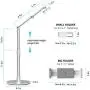 viozon Tablet Phone Overhead Stand, Height & 360 Degree Angle Adjustable, Aluminum Desktop Stand, Compatible with 3.5-10'' Cellphone or Tablet Such as iPhone iPad Pro Air Mini, Samsung, Nexus(AP-4PS)