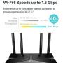 TP-Link Wifi 6 AX1500 Smart WiFi Router (Archer AX10) – 802.11ax Router, 4 Gigabit LAN Ports, Dual Band AX Router,Beamforming,OFDMA, MU-MIMO, Parental Controls, Works with Alexa
