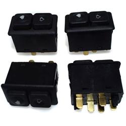 NEW 4Pcs POWER Window Switch Control 5 Pins For BMW E30 3 Series E30 61311381205
