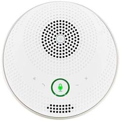 Bluetooth Speakerphone - Yamaha UC YVC-200 Wireless Mobile Conference Phone, Portable USB Speakerphone for Conferencing (White)
