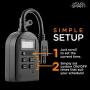 myTouchSmart Indoor Plug, 3 Pack, One Grounded Outlet, Two Easy-to-Set Custom Daily On/Off Times, Weather Resistant, Ideal for Small Pumps and Seasonal Lighting, 44793 Outdoor Digital Timer, 1 Black