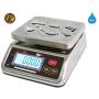 VisionTechShop TVS Portion control Stainless steel Washdown Scale, Lb/Oz/Kg/g Switchable, Low Profile Design, 12lb Capacity, 0.002lb Readability, Dual Display, NTEP Legal for Trade