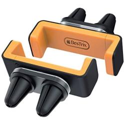 BESTRIX Phone Vent Holder Cell Phone Mount Holder for Car with Double Clamp Grip, Compact & Durable for iPhone, Galaxy and All Smartphones Up to 6.5''