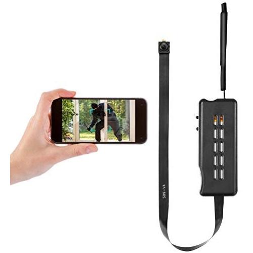 Mini Hidden Camera HD 1080P Portable Wireless Spy Camera Module Small Nanny Cam Tiny WiFi Covert Cam for Home Security Motion Detection Alarm & Record Live Streaming via Android iOS APP