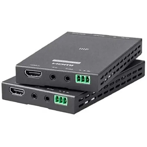 Monoprice 121609 Blackbird 4K Pro HDBaseT Extender Kit, IR, 70m With PoC, RS232, HDCP 2.2, 4K@60Hz