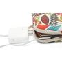 KAYOND Canvas Water-Resistant for 11-11.6 Inch Laptop Sleeve Case Bag (11-11.6 Inches, Forest Series White)
