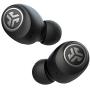 JLab Audio Go Air True Wireless Bluetooth Earbuds + Charging Case | Black | Dual Connect | IP44 Sweat Resistance | Bluetooth 5.0 Connection | 3 EQ Sound Settings: JLab Signature, Balanced, Bass Boost