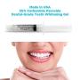Sunshine Health Products U-Shape Electronic Sonic Toothbrush & LED Teeth Ultra Whitening Kit 35% Carbamide Peroxide Gel Syringe