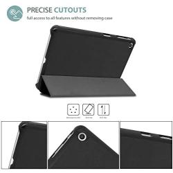 ProCase LG G Pad 5 10.1 FHD Case, Slim Light Smart Cover Trifold Stand Hard Shell Folio Case for 10.1 inch LG G Pad 5 2019 -Black