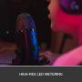 Blue Yeti X Professional Condenser USB Microphone with High-Res Metering, LED Lighting & Blue Voice Effects for Gaming, Streaming & Podcasting On PC & Mac