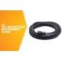Woods 982452 50-Foot SJTOW Agricultural Outdoor Heavy Duty All- Weather Extension Cord, Oil Resistant Vinyl Jacket, Versatile Use, Powerful 15 Amps, 125 Volts, 1,875 Watt Extension Cord, Black