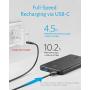 Anker USB-C Portable Charger, 18W PowerCore Slim 10000 PD, 10000mAh Power Delivery Power Bank for iPhone 12/Mini/X/XR/XS Max, S10, Pixel 3/3XL, iPad Pro 2018, and More (Charger Not Included)