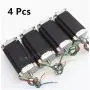 4 Axis Stepper Motor Nema 23 Dual Shaft 425oz-in 112mm+CW5045 Driver 4.5A 256 Microstep+5 Axis Breakut Board+400W 36V Power Supply CNC Controller Kit For CNC Router Engraver Milling Machine