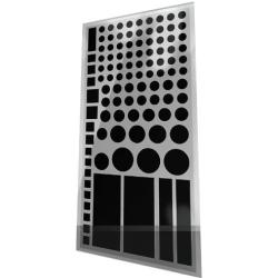 LightDims Black Out Edition - Light Blocking LED covers/Light Dimming Sheets for Routers, Electronics and Appliances and more. Blocks 100% of Light, in Minimal Packaging.