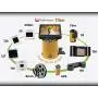 Wolverine Titan 8-in-1 High Resolution Film to Digital Converter with 4.3'' Screen and HDMI Output (Black)