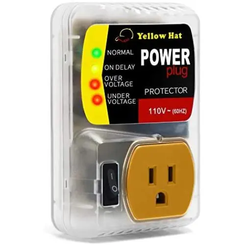 Surge Protector,Voltage Protector for Home Appliance, Voltage Brownout Outlet 110V 20A 2200 Watts