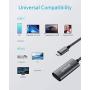 Anker PowerConf, PowerPort Cube, PowerExpand+ Conference Bundle, Portable Bluetooth Speakerphone with Enhanced Voice Pickup, Compact USB Power Strip with 3 Outlets & 3 USB Ports, USB C to HDMI Adapter
