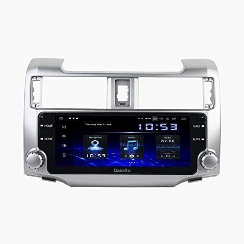 Dasaita 10.2'' Android 10.0 Car Stereo for Toyota 4Runner 2014 2015 2016 2017 2018 GPS Radio Audio Video Player 4G RAM 64G ROM Build in Carplay/Android Auto