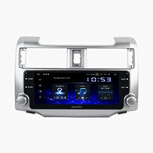 Dasaita 10.2'' Android 10.0 Car Stereo for Toyota 4Runner 2014 2015 2016 2017 2018 GPS Radio Audio Video Player 4G RAM 64G ROM Build in Carplay/Android Auto