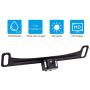 EINCAR HD Backup Camera Rear View License Plate Reverse Camera for Car/SUV/Vehicle/Pickup IP67 Waterproof 6 LED Light Night Vision Optimum 170˚ Wide View for Safety
