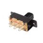 Qiying SS22F25-G7 2-Position DPDT 2P2T Panel Mount Mini Slide Switch Soldering Lug 20Pcs